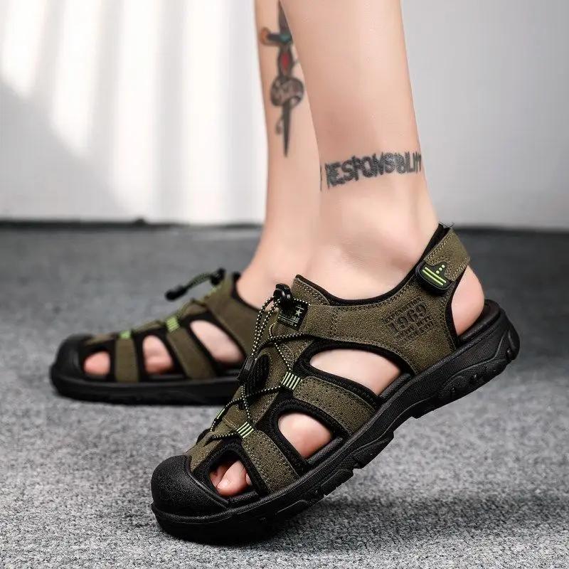 С платформой дышащие мужские сандалии беговые высокие спортивные туфли для мужчин высокое качество роскошь 2024 новый дизайн летняя распродажа повседневный