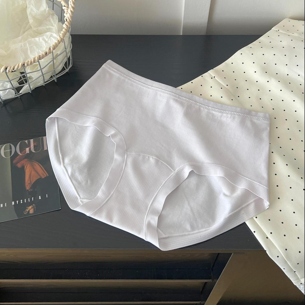 Мощные базовые женские трусики-сетка 9801, цвета низкой насыщенности, удлиненная ластовица, дизайн «банан», 60 штук.