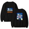 Icrimax Merch Толстовка большого размера с капюшоном для женщин и мужчин с круглым вырезом и длинным рукавом, повседневный спортивный костюм, забавная одежда