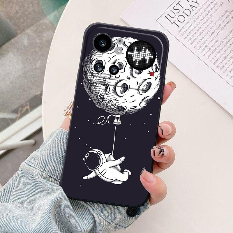For Nothing Phone 4a Pro Phone Case astronaut Silicone Camera Protection Back Cover For Nothing Phone4a Pro A069P Funda Coque