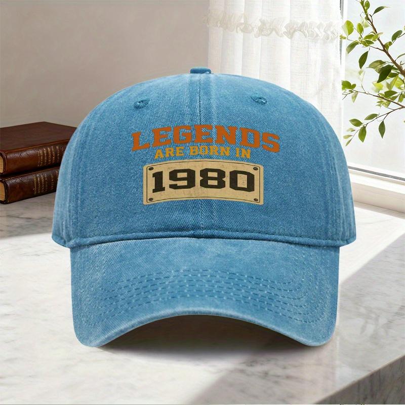 Item Adjustable Baseball Cap about Legends Are Born in meter Lightweight Printed WomenS Hat Born in meter Unisex