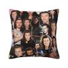 Harrystyles Square Pillowcase Pillow Cover Polyester Cushion Zip Decorative Comfort Throw Pillow for Home Car