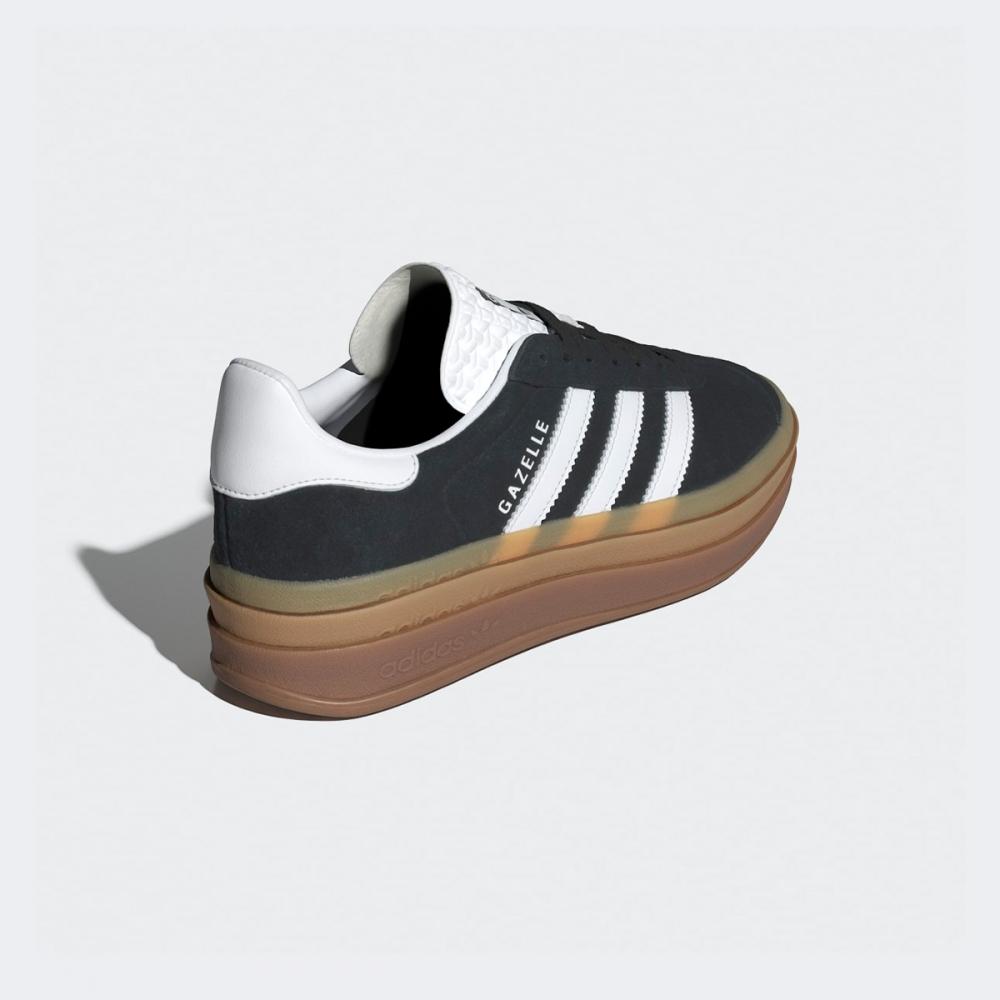 Adidas Gazelle Bold Women Ie0876 Cblack Ftwht Ftwwht