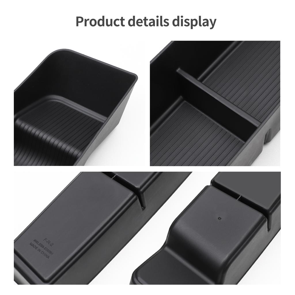 for NIO EL6 ES6 2023 2024 Door Side Storage Box TPE Front Rear Door Handle Organizer Tidying Car Accessories