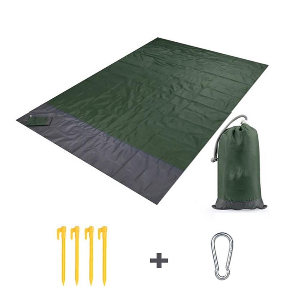 Водонепроницаемый коврик для кемпинга из полиэстера, песчаный пляжный коврик, портативный коврик для пикника на открытом воздухе
