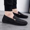 Обувь Doudou мужская однопедальная мужская обувь 2024 года, новая осенняя мужская летняя обувь для вождения, мужская повседневная обувь