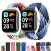 Braided Solo Loop Band For Redmi Watch 1 2 3 Active Strap Nylon Wristband Correa For Xiaomi Redmi Watch 3 2 1 Active Bracelet Accessorie