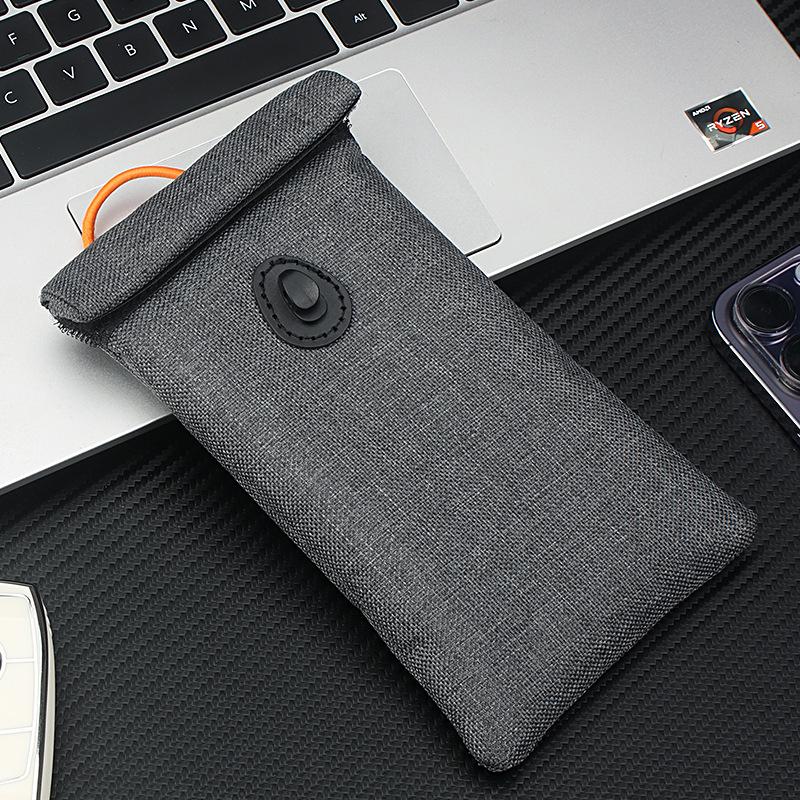 Сумка Фарадея для ключей от машины, смартфона, блокирующая RFID-сигнал, противоугонная, для бесключевого доступа, защитный чехол, защита конфиденциальности