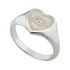 Gucci Heart ring with Interlocking G 645544-J8410-1184
