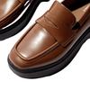 Лоферы PENNY LOAFERS Rich Brown cm [Fit Flop] F-LUMA BOX-LEATHER DEMI-WEDGE женские 24.0