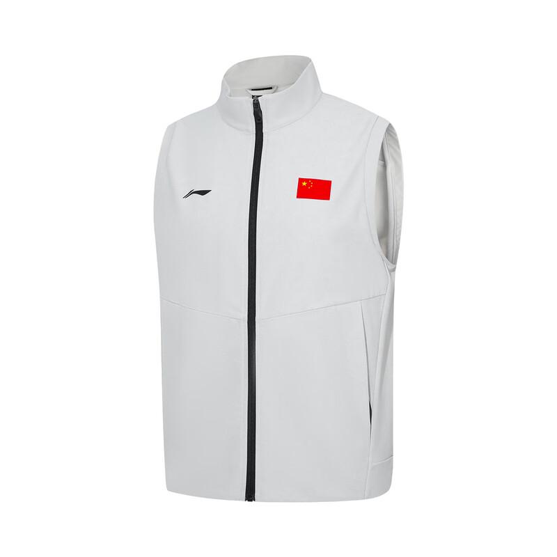 Li-Ning Мужской холодостойкий жилет с национальной флагом 2025