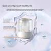 2L Dual Spray Humidifier USB Large Capacity Home Bedroom Office Nightlight Humidifier Transparent Aromatherapy Machine
