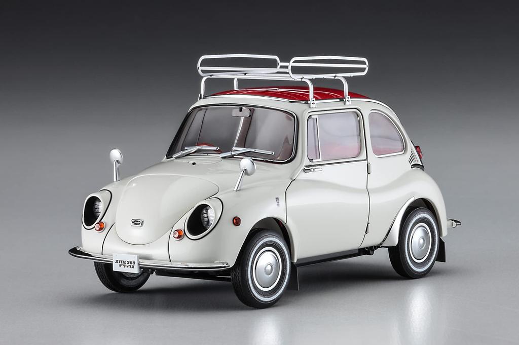 Пластиковая модель багажника Hasegawa Subaru 360 Deluxe 20622 1/24 с крышей