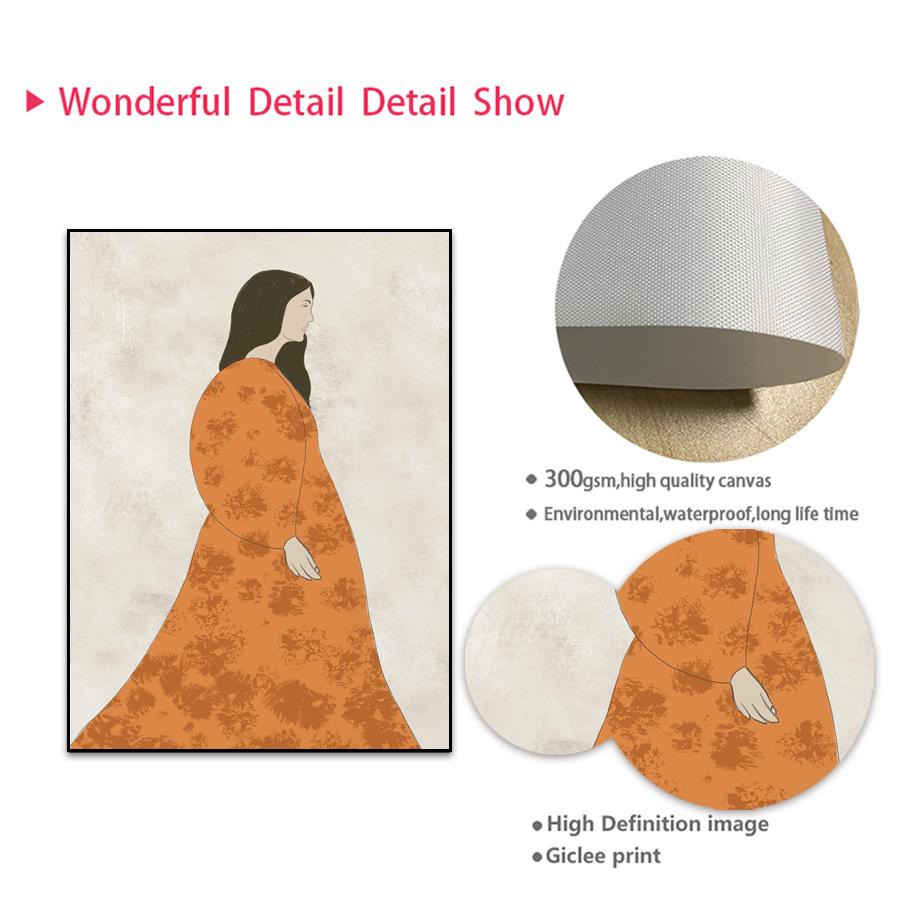 Девушка пустыня Анри Матисс коралловый цветок геометрические постеры и принты настенная живопись на холсте для гостиной декоративные картины