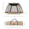 Hedawu Automatic Hexagonal Blackout Camping Tent