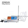 ZONESUN ZS-YTPP4T Полуавтоматическая машина для розлива жидкого молока, капель для глаз, пероральных растворов в бутылки с четырьмя насадками, перистальтическим насосом