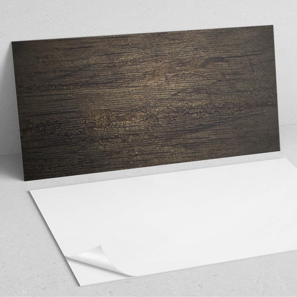 Panel Z Nadrukiem Winylowy Samoprzylepny 120X60 Cm Tekstura Drewna Z Rysunkiem
