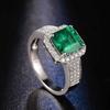Sace Gems Классическое кольцо из медного сплава с цирконом, женские ювелирные изделия, свадебный подарок для вечеринки