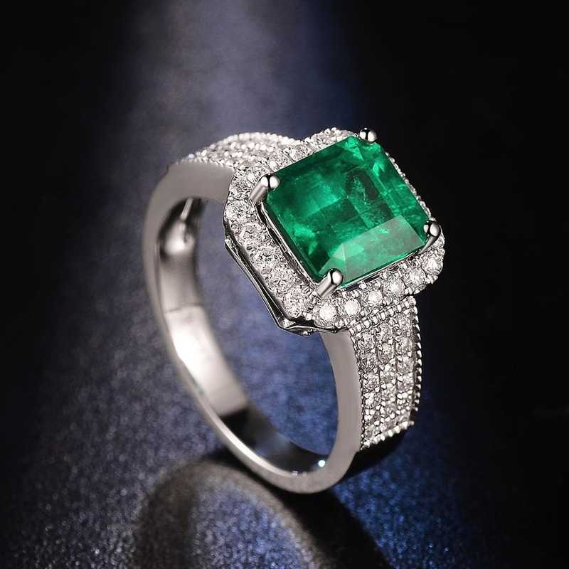 Sace Gems Классическое кольцо из медного сплава с цирконом, женские ювелирные изделия, свадебный подарок для вечеринки