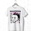 Halloween Japanese Movie Poster Men's T Shirt Kanji Michael Myers Horror Film