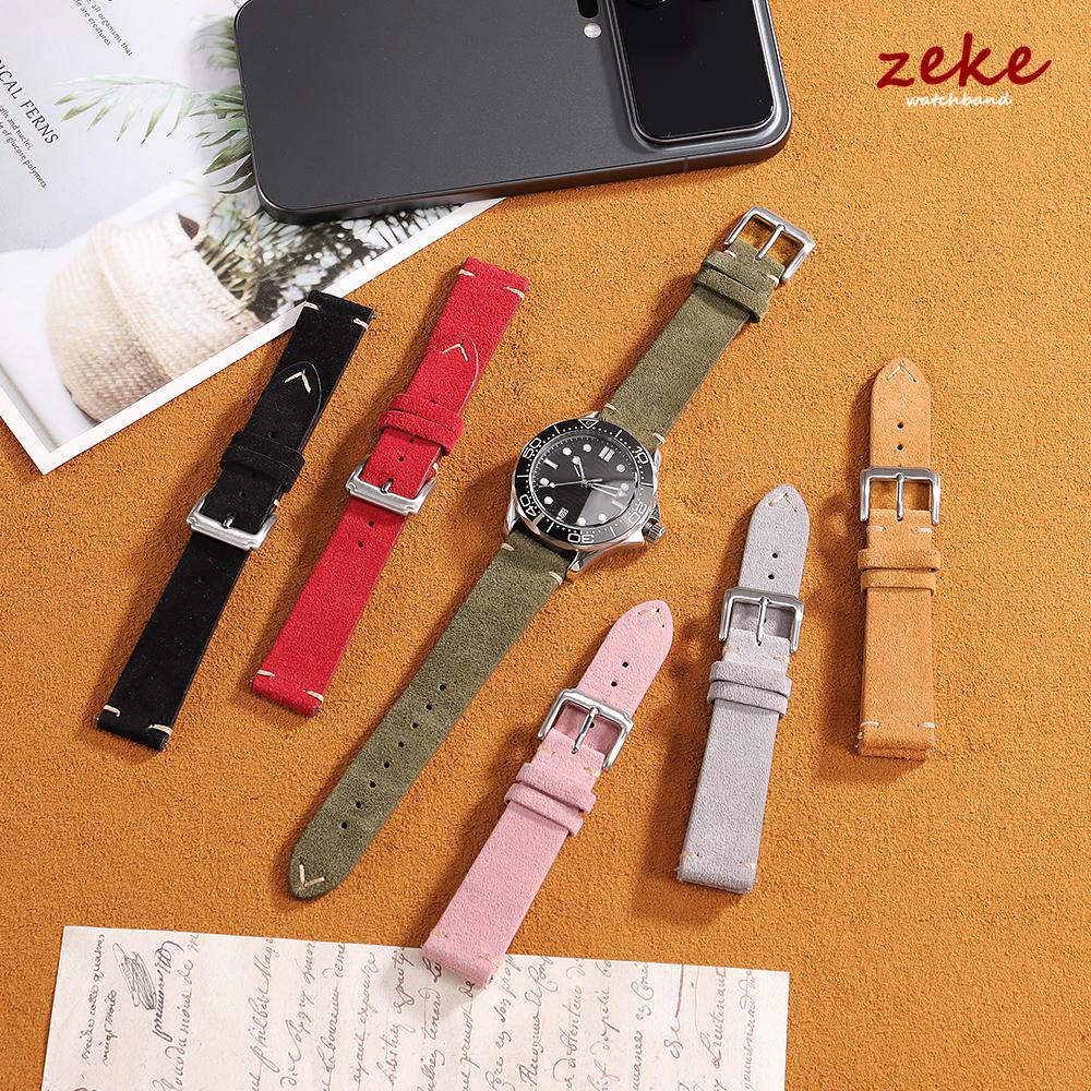 14 мм 16 мм 18 мм 20 мм 22 мм Браслет с быстрой застежкой Мягкий замшевый ремешок Браслет из телячьей кожи для женщин мужчин Коричневый ремешок Ремешок для смарт-часов