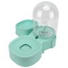 Pet Food Water Feeder Detachable Bowl Automatic Gravity Dog Feeder for Dogs and CatsGreen