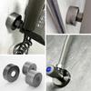 Grey Shower Faucet Cover Stainless Steel Pipe Wall Covers Useful Faucet Accessories  Kitchen