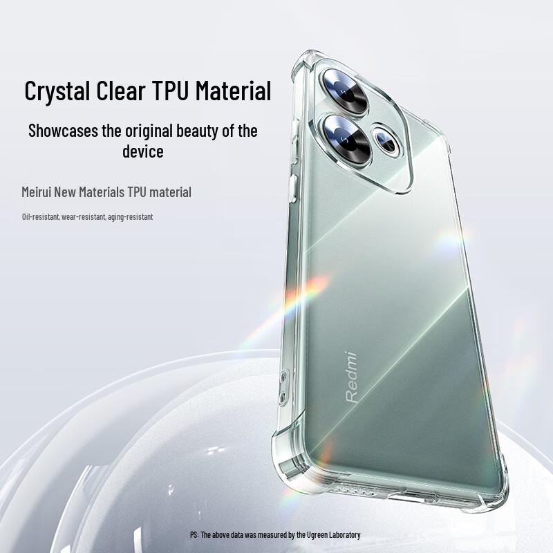 Ugreen Прозрачный противоударный чехол для телефона Redmi с воздушными подушками
