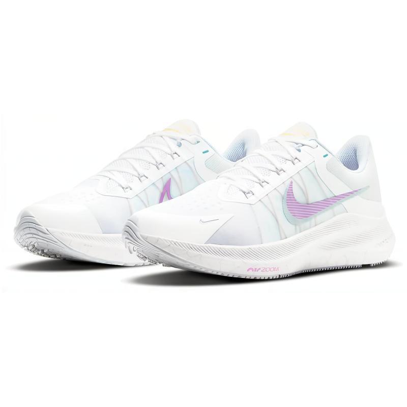 Nike Air Zoom Winflo 8 'Grey Violet Shock' Women's Sneakers CW3421-102
