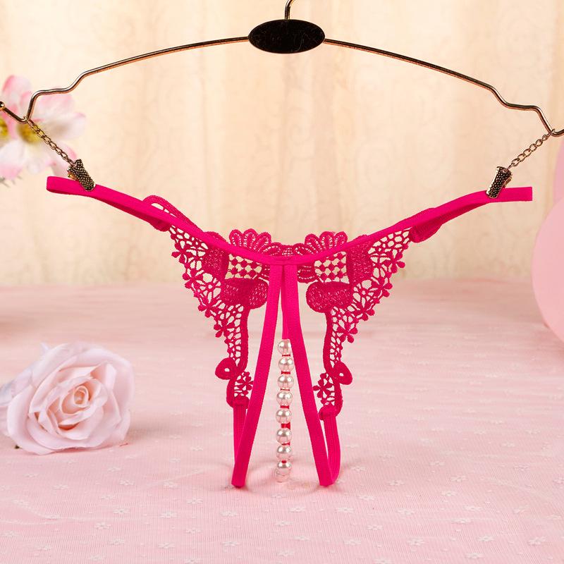 Сексуальные водорастворимые стринги с бабочками и открытой промежностью 3346