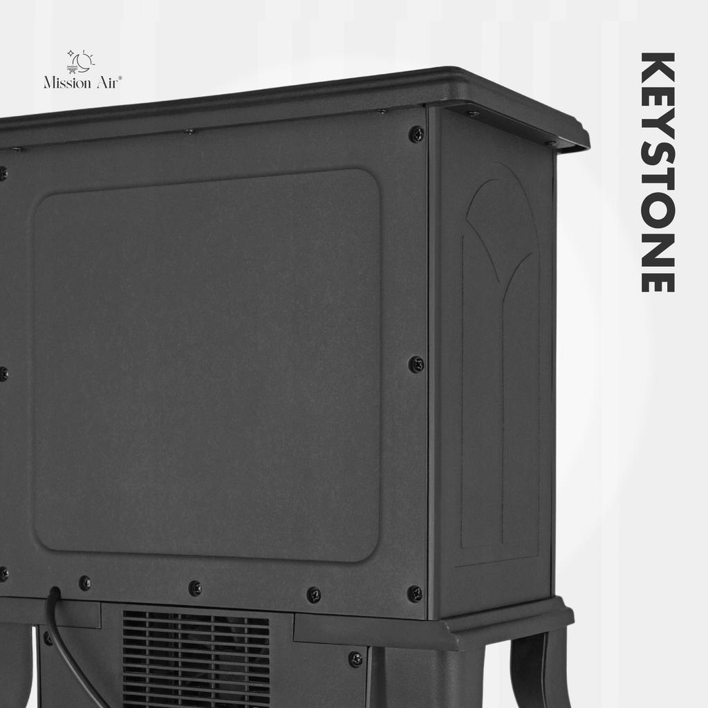 KEYSTONE ELECTRIC FIREPLACE 1800W