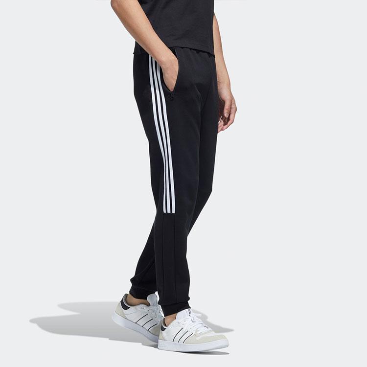 adidas Повседневные джоггеры толстой вязки, мужские брюки, черные HD4699