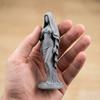 3D-печатная статуэтка Завуалированной Богини, Художественная фигурка женщины в вуали, Скульптура, Декор для дома, офиса, гостиной, рабочего стола