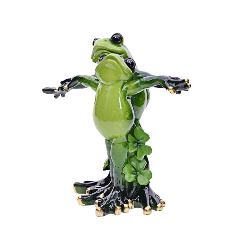 Статуя лягушек любителей Титаника для домашнего декора, стол для комнаты Hoom, декоративные скульптуры и статуэтки