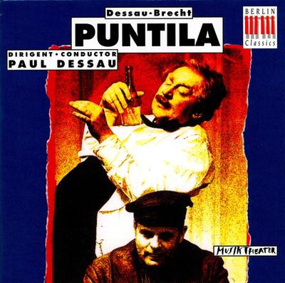 Компакт-диск PAUL DESSAU, STAATSKAPELLE BERLIN, - Puntila 0021842BC Berlin Classics 1994, немецкая классическая музыка, б/у