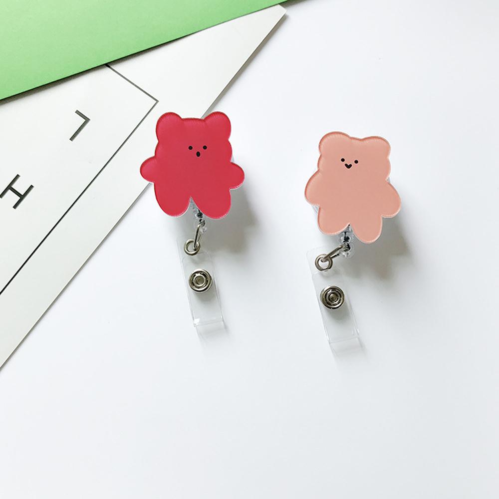 Student Nurse Doctor Reel Clip ID Card Clips Badge Holder Name Card Holder Retractable Badge Reel