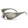 Future wind YK hollow lenses high-end sunglasses men and women new ins Internet celebrity European and American sunglasses tide