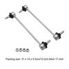 2Pcs Front Sway Bar Stabilizer Link 31351095694 Practical Assembly Premium Professional Portable Replace for BMW E85 E46