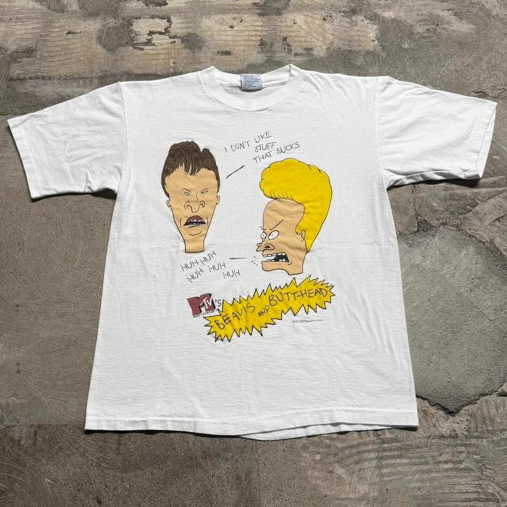 90s Beavis Butthead Cartoon Retro Graphic Unisex Tee Gift For Fan