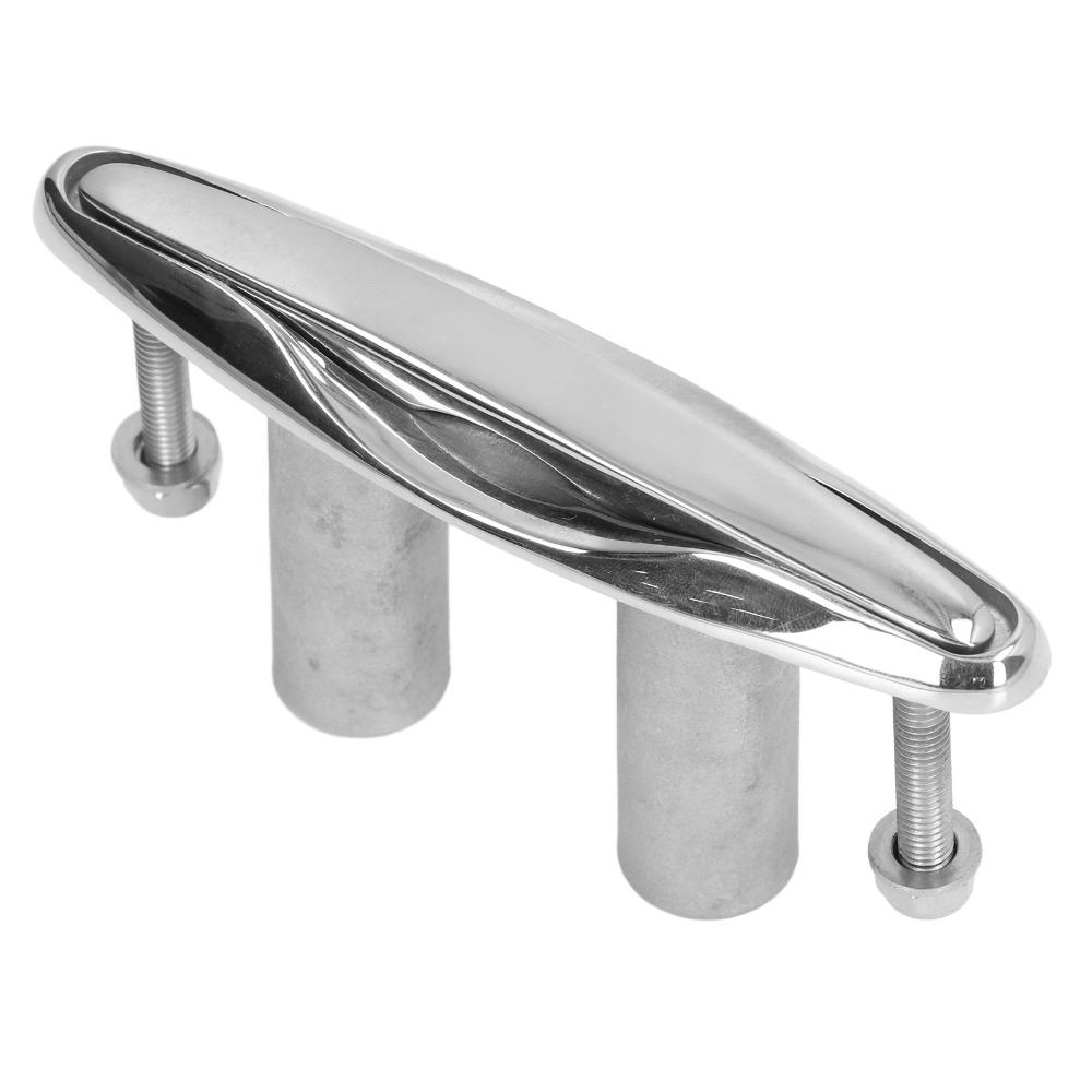 Stainless Steel 316 Flush Mount Cleat Marine Hardware Boat Lift Cleat Pull Up Cleat Boat Lift