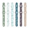 Ремешок Fresh Mori Printed Strap для Apple Watch S10 - мягкий силиконовый спортивный креативный сменный ремешок для iWatch 10/9/8/7/6/5/4/3/2/1/Se/Ultra/Ultra2 49 мм
