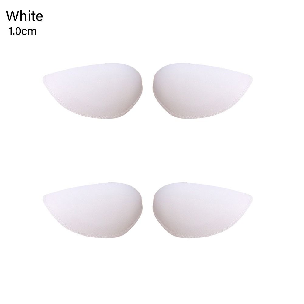 2Pairs Convenient Sewing Accessories DIY Apparel Sponge Shoulder Pads Soft Padded Shoulder Pad Covered Set-in Sewing