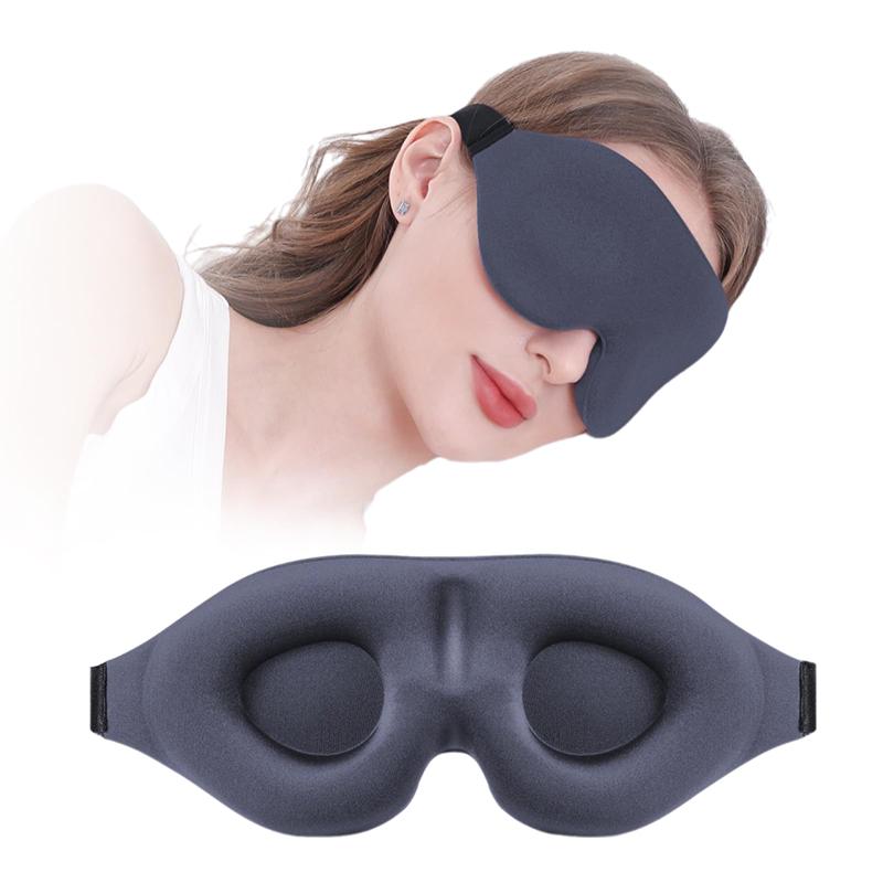 3D Маска для сна на глаза Повязка для унисекс Мягкая Снятие усталости Покрытие для глаз Натуральная для сна Слепая повязка на глаза Инструмент для ухода за кожей