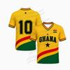 Летняя Мужская Женская Футболка с Принтом GHANA, V-образным Вырезом, Коротким Рукавом, Графическая Футболка, Майки Большого Размера, Спортивная Футболка, Фанаты Футбола