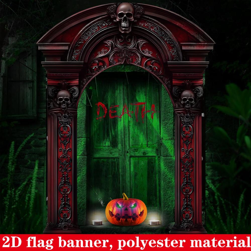 Decorative Door Banner, for Halloween Party Indoor Outdoor Decor