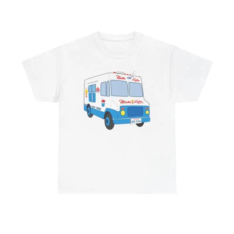 Mr Softee T Shirt So Cal Truck Retro Heavy Cotton