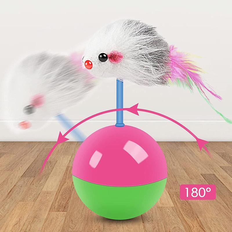 Игрушки для кошек Tumbler Mouse Игрушки для домашних животных Игрушка Roly Poly