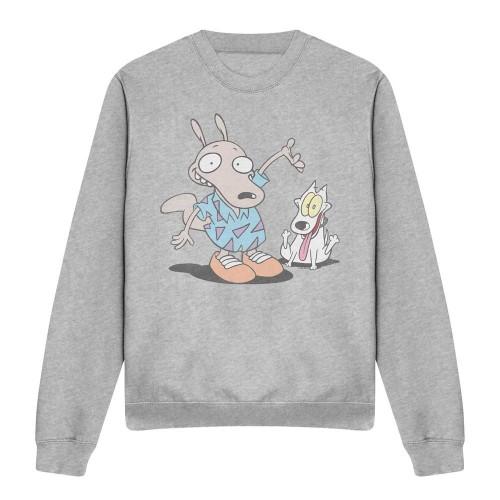 Rocko´s Modern Life Unisex Adult Rocko & Spunky Sweatshirt