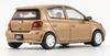 BM CREATIONS Toyota 1998 Gold LHD Finished Product 1/64 Vitz/Echo 5-door