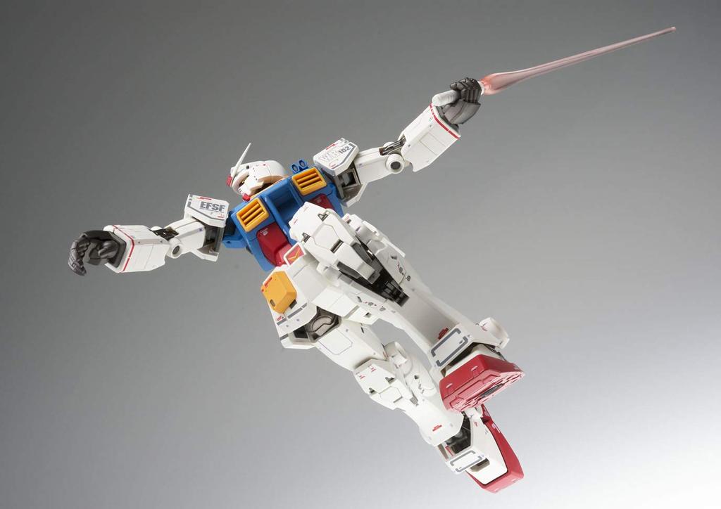 TAMASHII NATIONS GUNDAM FIX FIGURATION МЕТАЛЛИЧЕСКИЙ КОМПОЗИТ Gundam Anniversary 180 мм окрашенная подвижная фигурка RX-78-02 (40-я версия.) приблизительно. АБС и ПВХ и литье под давлением